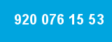 920 076 15 53 920 076 15 53